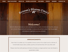 Tablet Screenshot of bbdairy.com